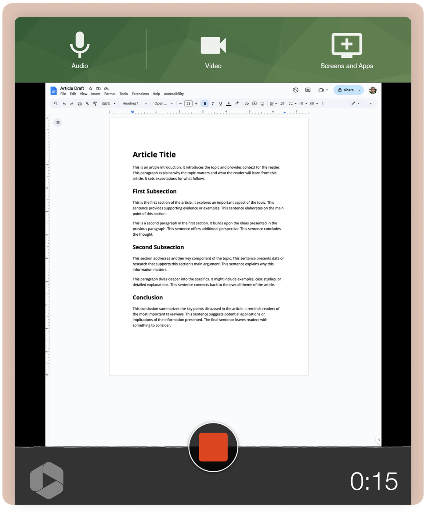 best free inline screen recorders screenshot